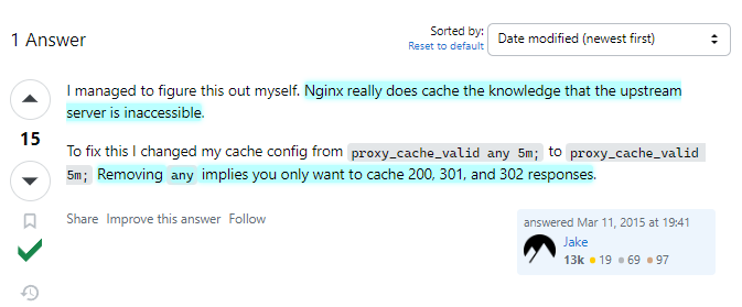 nginx、500とか404とかもキャッシュしちゃうって知って戦慄している nginx、500とか404とかもキャッシュしちゃうって知って戦慄している